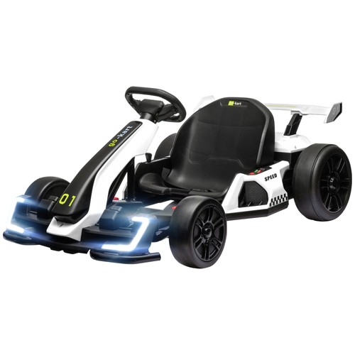 Homcom 24v electric kart - go,