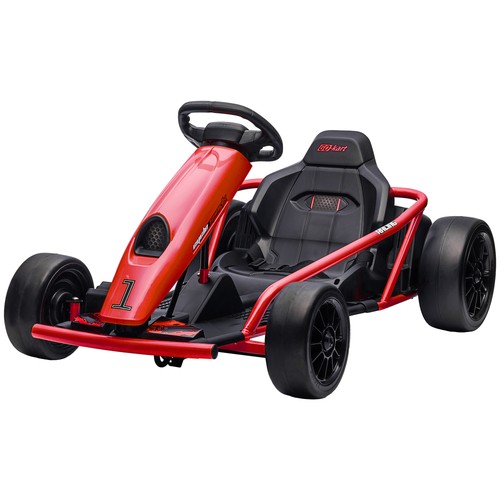 Homcom 24v electric kart - go,